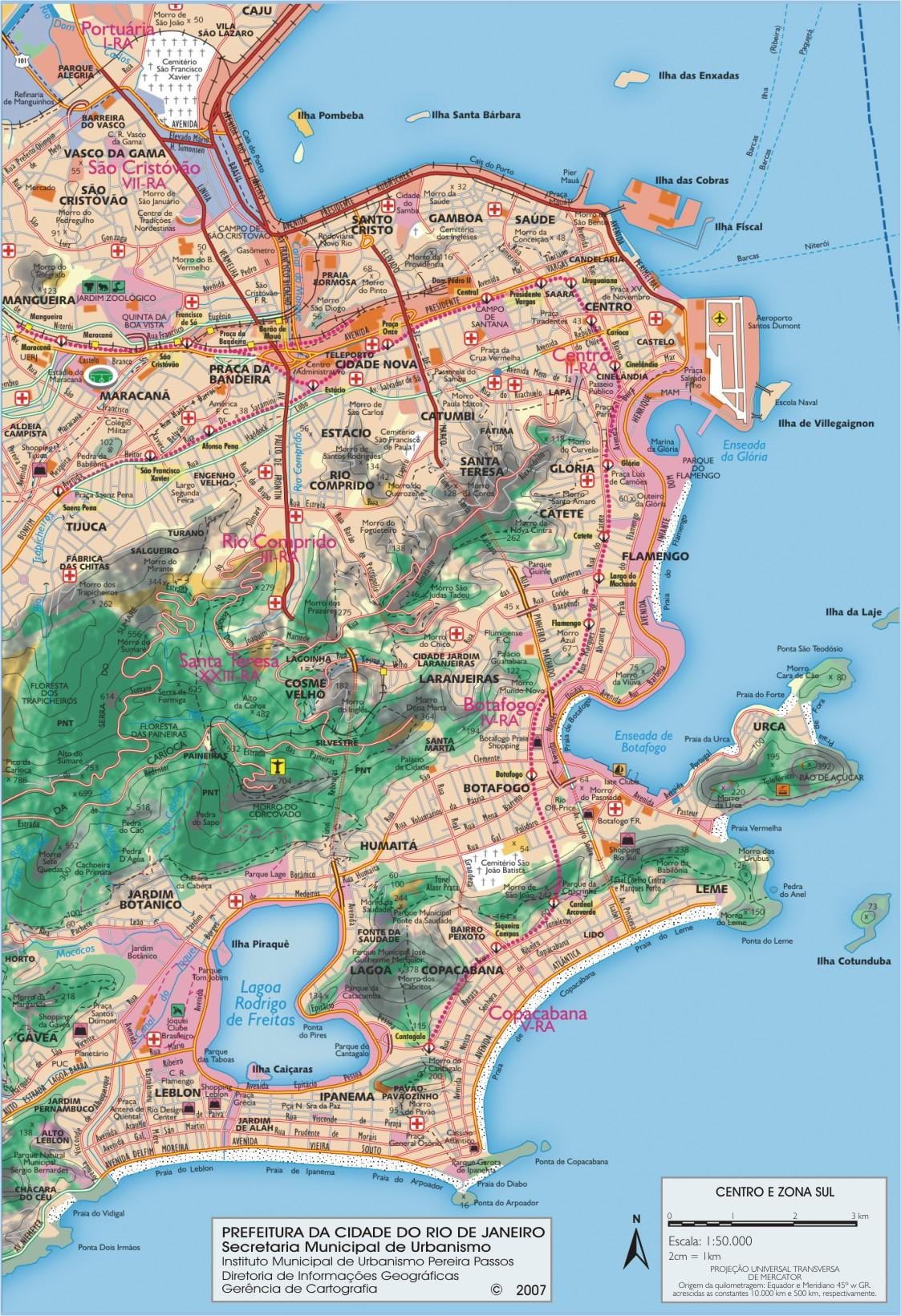지도 Rio de Janeiro